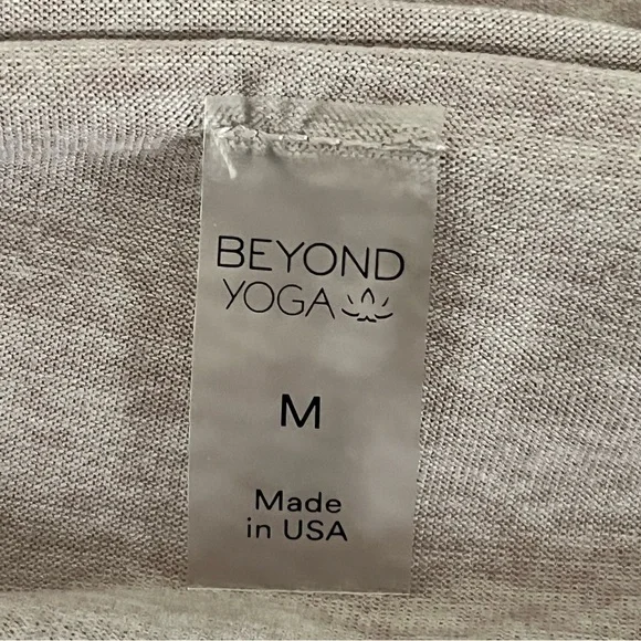 Beyond Yoga Featherweight At The Ready Square Neck Dress in Chai, Medium NWT - Picture 6 of 10